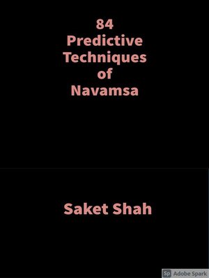 cover image of 84 Predictive Techniques of Navamsa